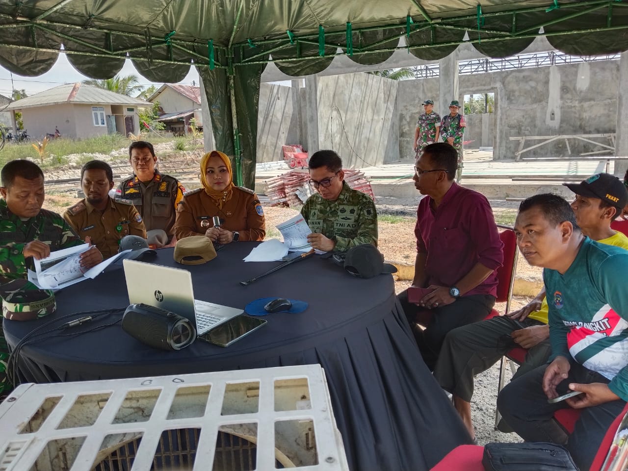 Evaluasi Percepatan Pembangunan Koperasi Desa/Kelurahan Merah Putih Melalui Daring Pimpinan Wakil Panglima TNI